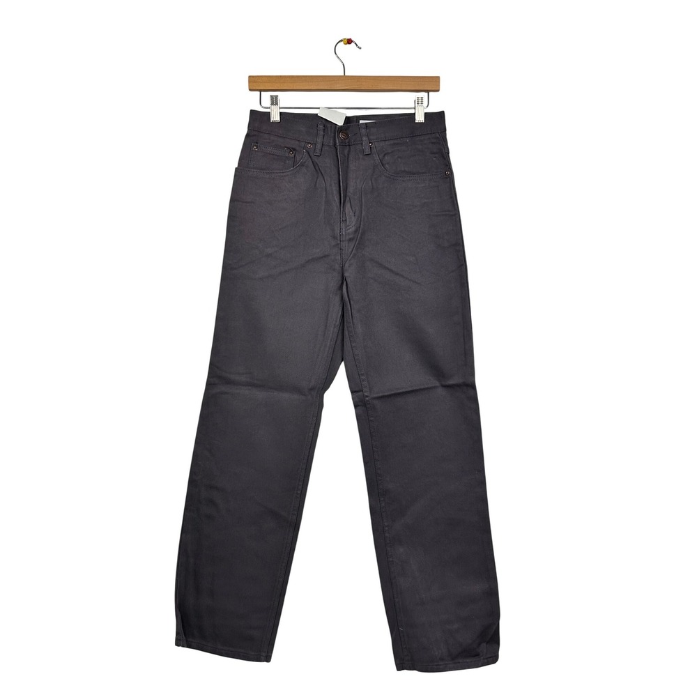 Lavana Jeans Mens 30x30 Dark Grey Straight Leg Cotton Denim Workwear NWT